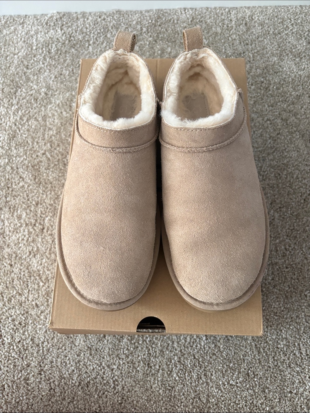 UGG tan classic micro size 9 women’s